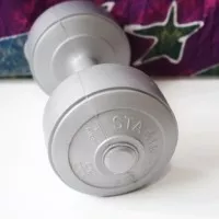 Dumbbell Silver 4 Kg - STAMINA