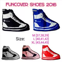 New FUNCOVER 2016 Cover Shoes / Mantel / Jas Hujan Sepatu