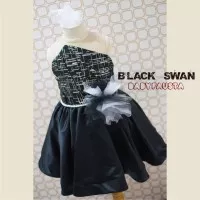 Black Swan party dress / Baju Pesta anak