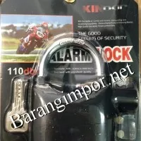 Gembok Alarm/Alarm Lock/Alarm Anti Maling