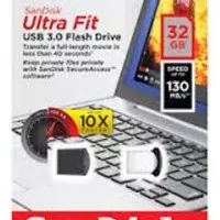 Flashdisk Sandisk Cruzer Ultra Fit CZ43 32GB