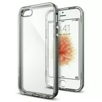 [JKT] Spigen iPhone 5/5S/SE Case Neo Hybrid Crystal - Gun Metal