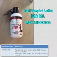 LOTION Kecil Vampire Lotion uk 150 ML BPOM RESMI ORIGINAL