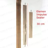 Elemen Impulse Sealer 30 cm / Press Plastik 30 cm