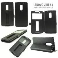 Lenovo Vibe X3 - Double Window Leather Case