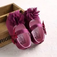 Prewalker Purple Flower / Sepatu Bayi