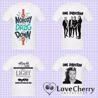 Tshirt Kaos One Direction 1D Harry Liam Niall Louis terbaru termurah