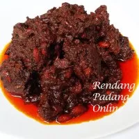 Rendang Padang Daging Sapi Campur Kacang Merah 1 Kg