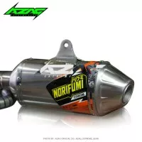 Norifumi Rocket 4 Titanium Untuk KLX 150 Dan D-Tracker