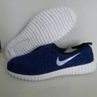 Sepatu Nike Slip On Blue Man