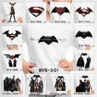 Kaos Baju Pakaian ANAK Batman VS Superman Couple Family Pria Wanita