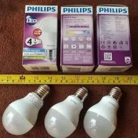 Lampu Philips LED 4w 4watt 4 watt PUTIH