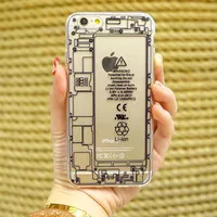 ENGINE TRANSPARANT CASE FOR IPHONE 4/4s/5/5s/6/6s/6+/6s+
