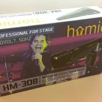 Mic / Mikropon / Microphone Single Wireless Homic Hm-308