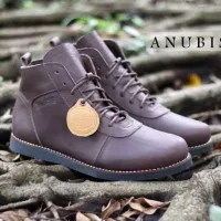 SEPATU BRADLEY ANUBIS BROWN LEATHER