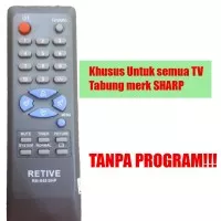 REMOT TV UNIVERSAL UNTUK SEMUA TV TABUNG MERK SHARP