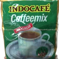 Kopi Indocafe coffeemix jahe ginger Kopi mix indocafe hijau