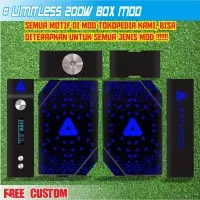 Garskin vapor Limitless BOX Mod Co 200W  BLUE
