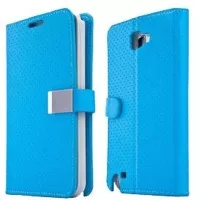 CAPDASE Folder Case Sider Polka Samsung Galaxy Note 2 N7100 - Blue