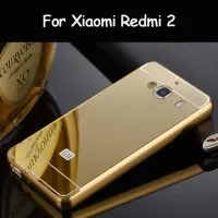 Casing / Luxury Hardcase Bumper Mirror Case Xiaomi Redmi 2