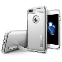 Spigen iPhone 7 Plus Case Slim Armor - Satin Silver