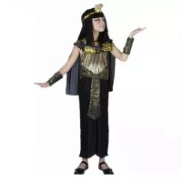 Halloween Costume Egyptian Anak Perempuan Kostum Mesir Cleopatra Hitam