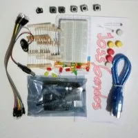 Starter Kit UNO R3 mini Breadboard LED jumper wire button for Arduino