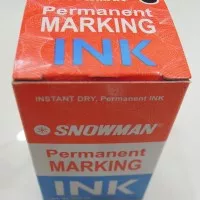 Tinta Spidol Permanent Hitam Snowman