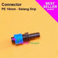 Connector Selang Drip / Tetes ke Selang PE 16mm