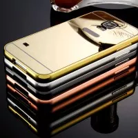 Casing Hp Cover Samsung S3 S4 S5 S6 S6 EDGE Miror Case Metal