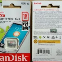 MICRO SD SANDISK ULTRA 16GB CLASS 10 48MB/S