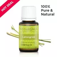Lemongrass Essential Oil (Minyak Sereh Dapur) - 10ml | 100% Pure