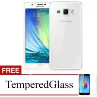 Case for Samsung S5 - Clear + Gratis Tempered Glass - Galaxy Ultra Thi