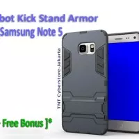 Samsung Note 5 Robot Kickstand Armor Case / Cover Galaxy Transformer