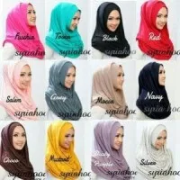 Hijab/Jilbab Long Nabila (Hoodie Mecca Versi Premium)