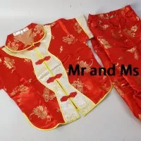 Baju Cheongsam Anak Perempuan Setelan Imlek Cina 5 s/d 10 Tahun