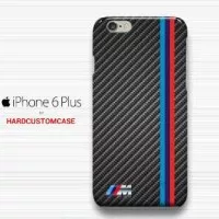 BMW M Power Carbon Stripes iPhone 6 Plus Custom Hard Case