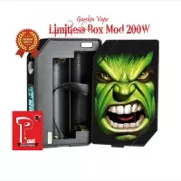 Garskin Vape/Vapor Limitless Box Mod 200w - Bruce (free custom)