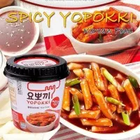Korean Spicy Yopokki Original 140g Cup Tteokbokki Topokki Rice Cake