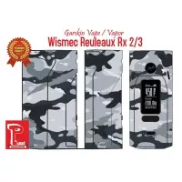 Garskin Vape / Vapor Wismec Reuleaux Rx 2/3 - Army Blue (free custom)