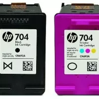 Tinta Printer Cartridge Bekas HP 704 Original