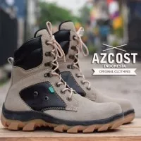 Sepatu Safety Boots Reseleting - ( Azcost Delta Reseleting Grey )