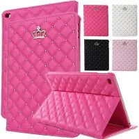 Leather Crown Case iPad 2/3/4 / Flipcase iPad 2/3/4
