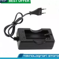 Charger Baterai 18650 2 Slot / Cell Charger 18650 (Dual Battery Slot)