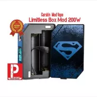 Garskin Vape/Vapor Limitless Box Mod 200w - Superman (free custom)