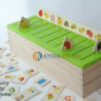 Sorting Box Game Mainan Edukasi Mandarin Knowledge Education Box