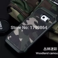 Samsung Galaxy S6 Premium Army Military Hard / Soft Case Casing Cover