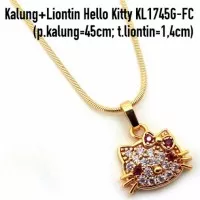 Xuping Yaxiya Meili Kalung Liontin (Anting Cincin Gelang) KL1745G