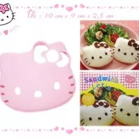 Hello Kitty Sandwich Bread Mold Cetakan Sandwich Bento Kue Roti Tawar