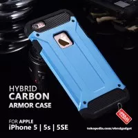 Apple iPhone 5 5s 5SE Hybrid Shockproof Slim Armor Hard & Soft Case
